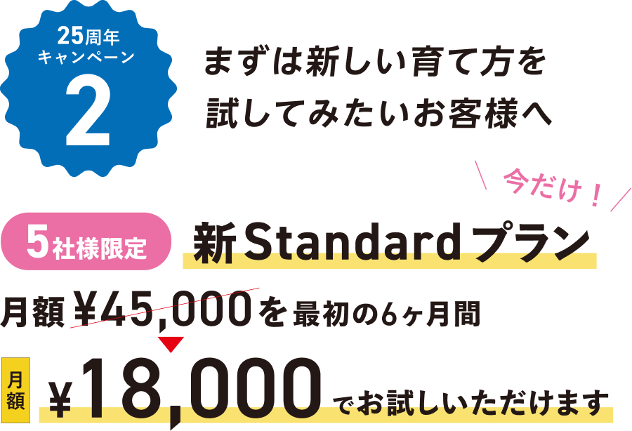 お試しプランのご紹介