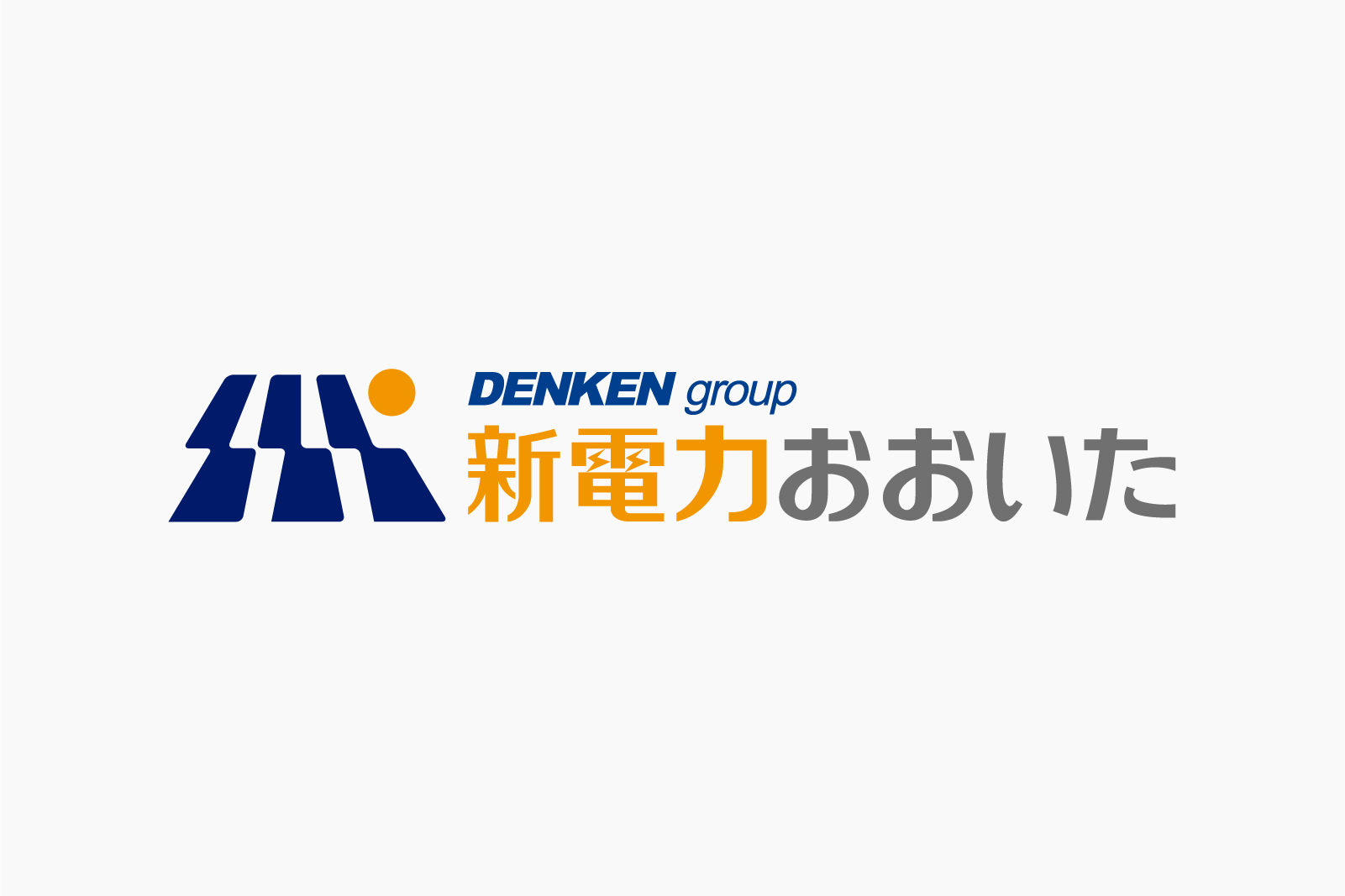 DENKEN group 新電力おおいた ロゴ