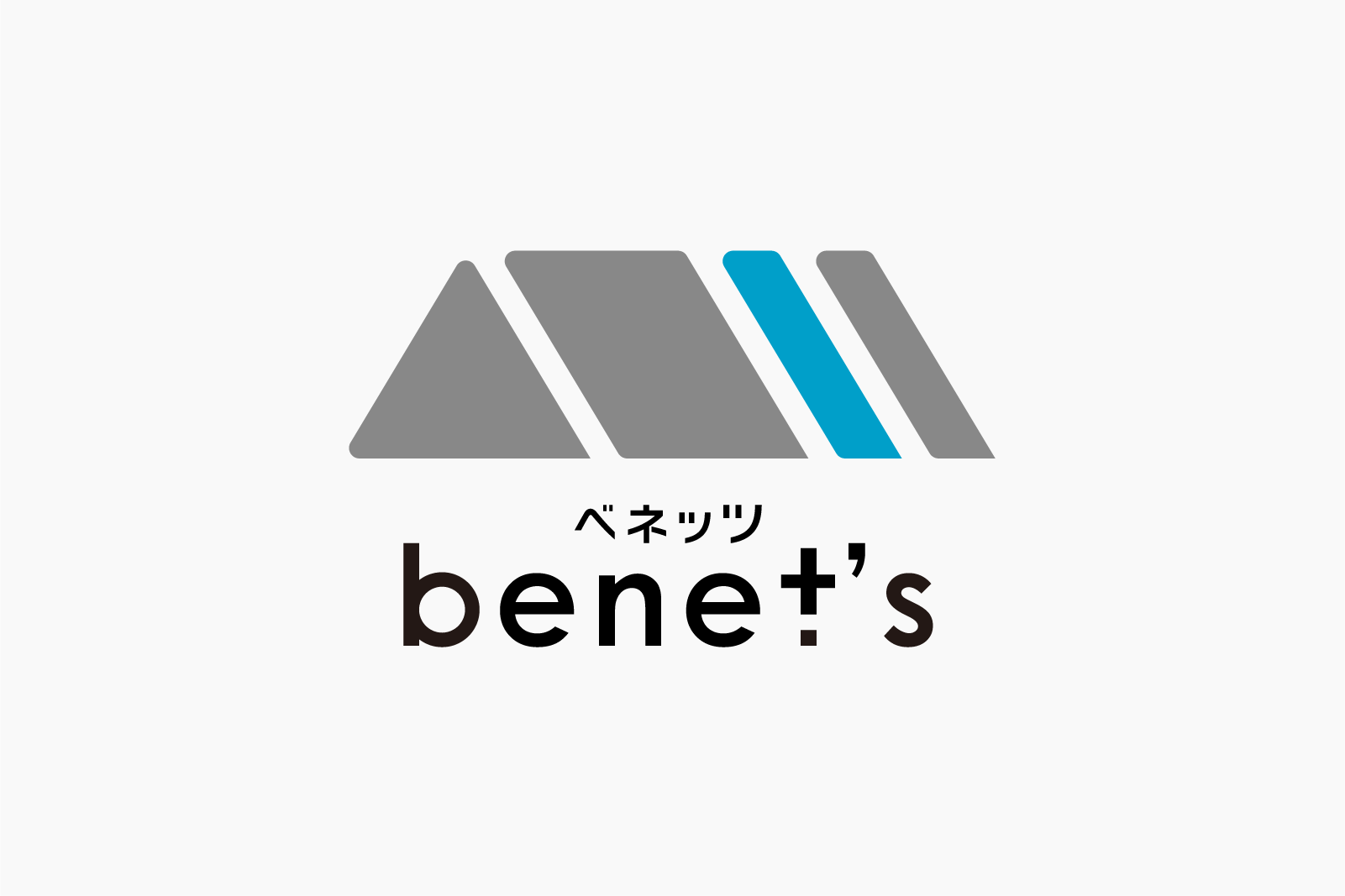 ベネッツのロゴと社名の日本語表記（ベネッツ）を組み合わせたロゴタイプ